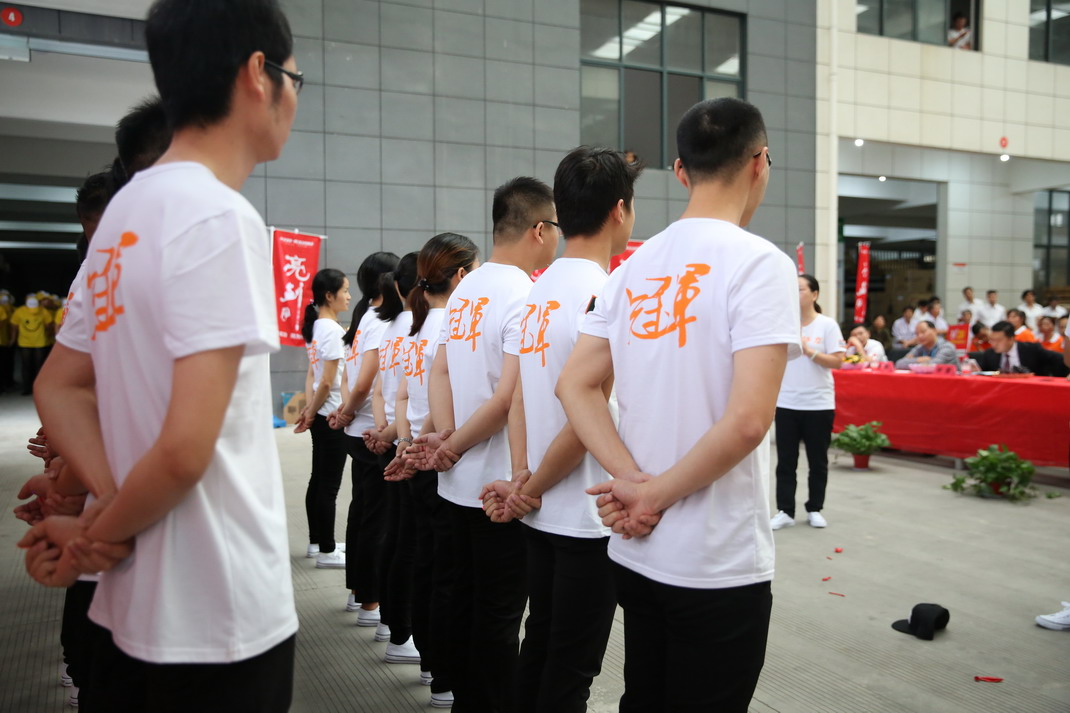 “亮剑，2016”——暨科恩第二届动力落地晨会PK大赛